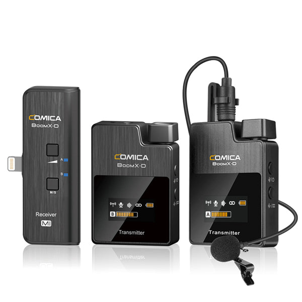 Comica BoomX-D 2.4G Digital Wireless Microphone Set