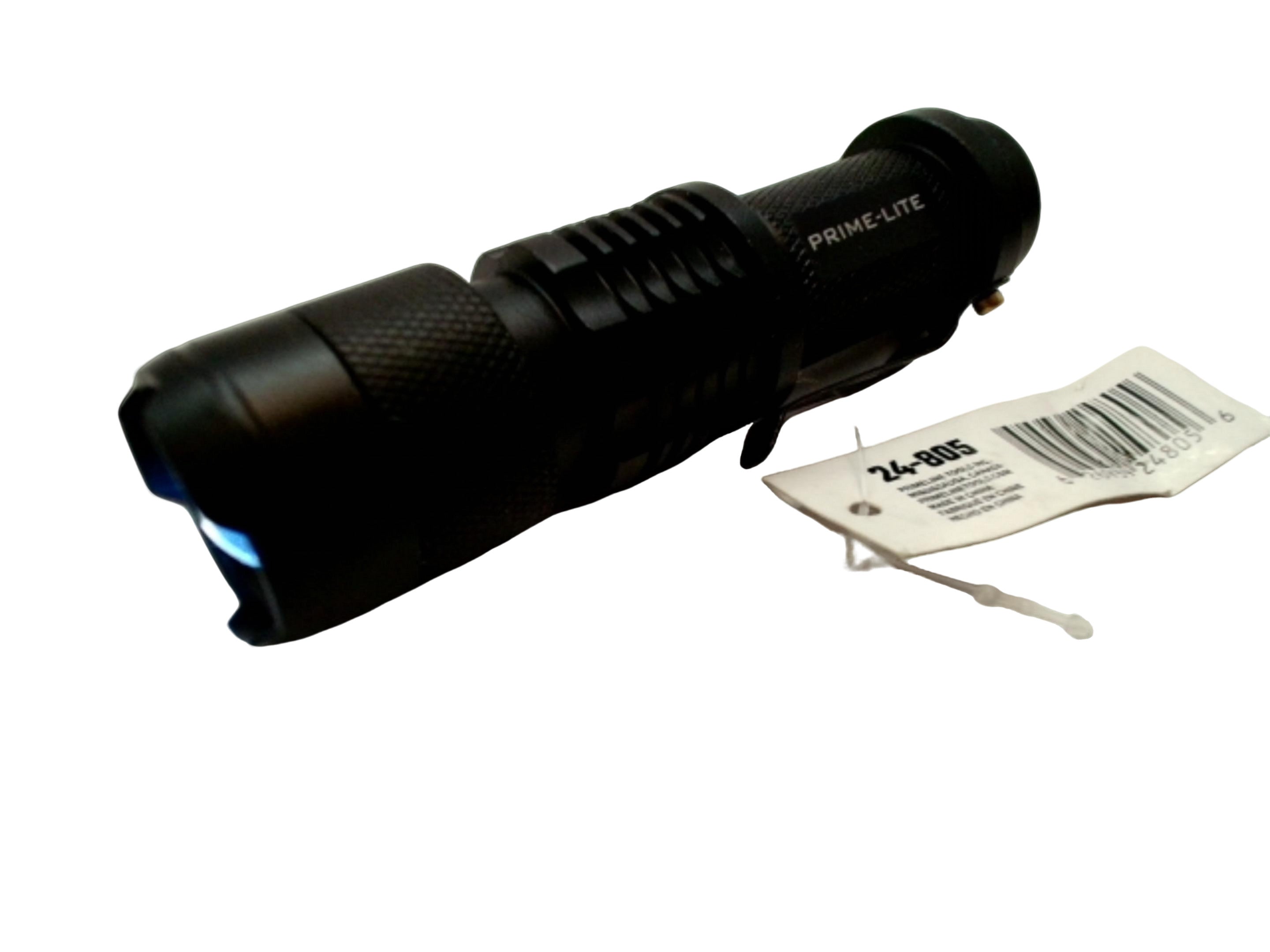 Tactical zoom flashlight 500 lumens - hi low strobe - focus - AA battery included (promo)