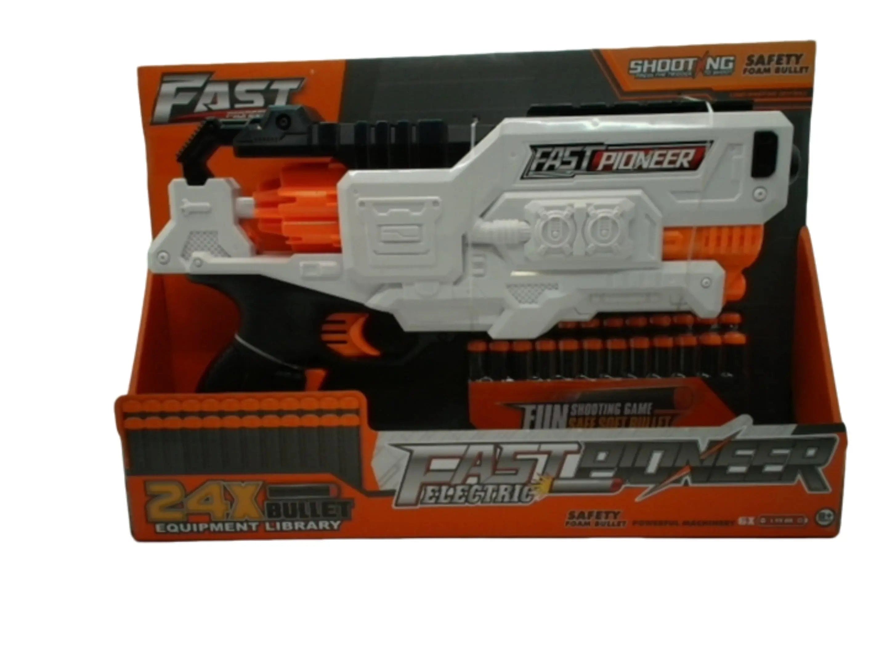 Fast Pioneer Electric Gun w/24 Foam Darts KWDC