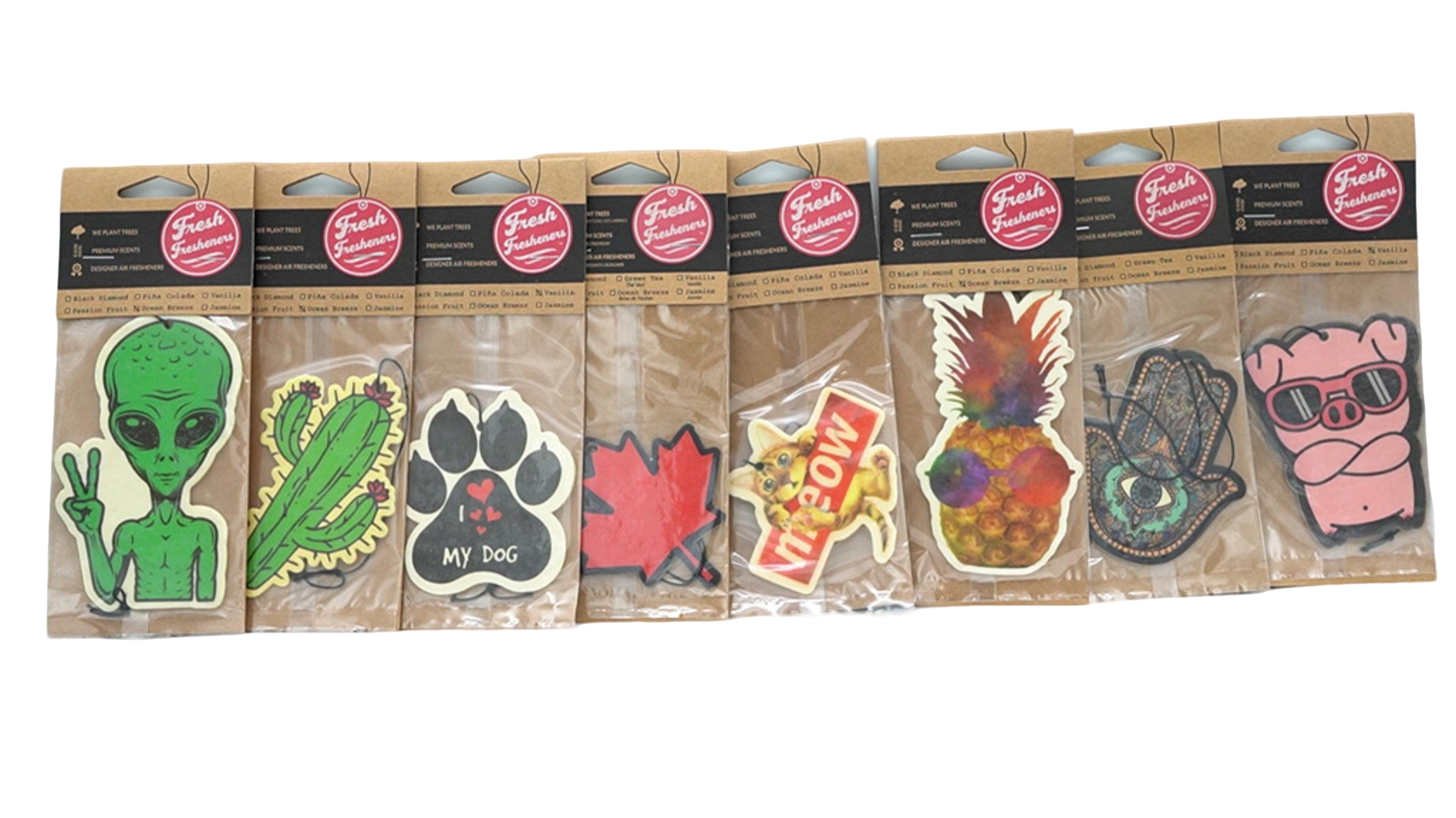 Assorted Designer Air Fresheners - Individual Display Pack