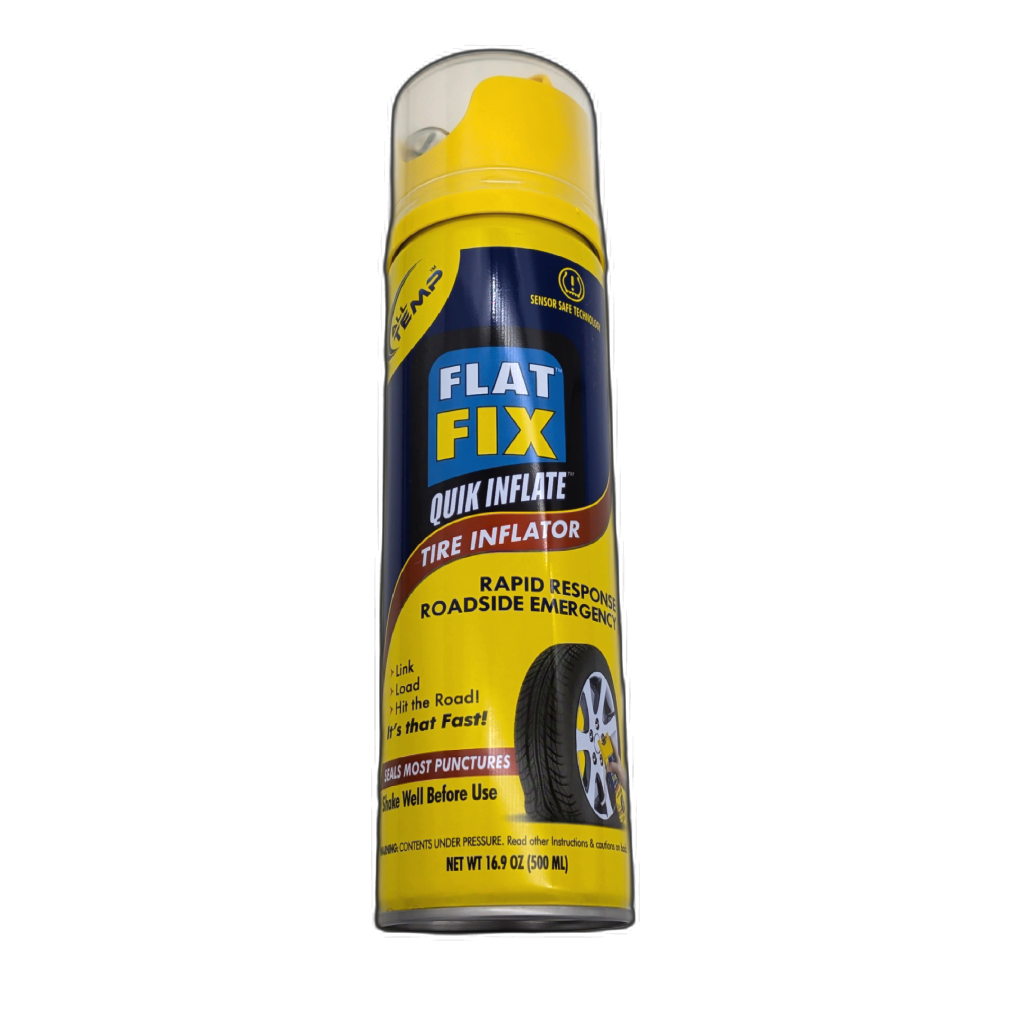 Flat Fix Tire Inflator and Sealant 500mL aerosol can