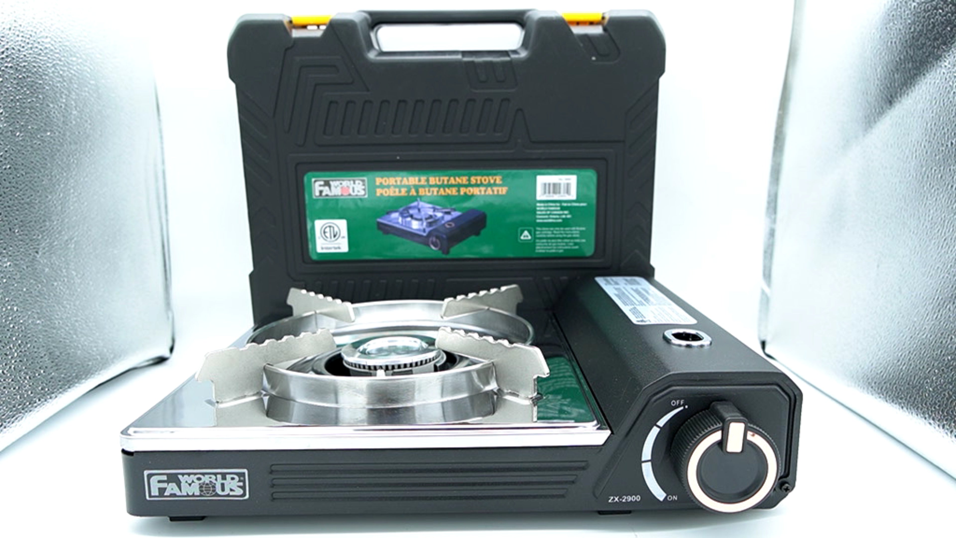 World Famous Portable Butane Stove Single Burner