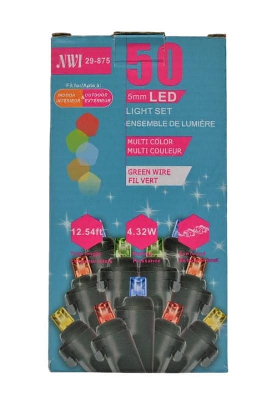 50LT LED LIGHT MULTI BULB IN/OUTDOOR 12.54FT LENGTH - Brantford Surplus