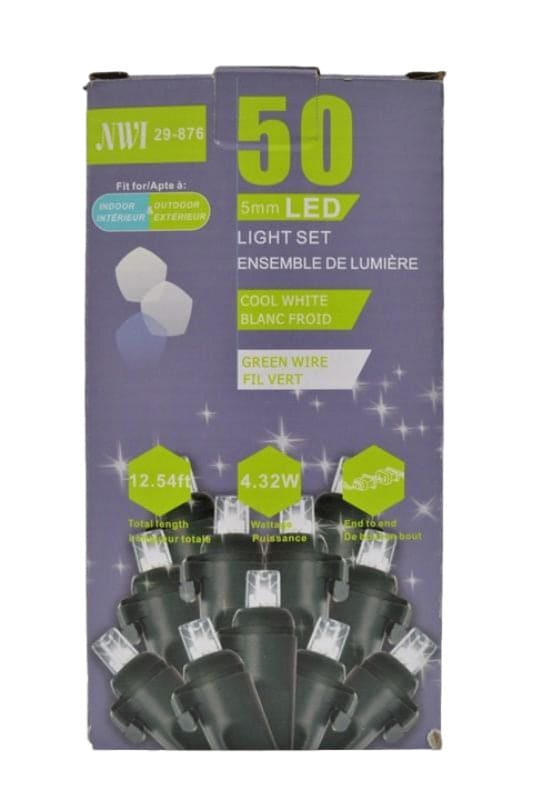 50LT LED LIGHT CLEAR BULB IN/OUTDOOR 12.54FT LENGTH - Brantford Surplus