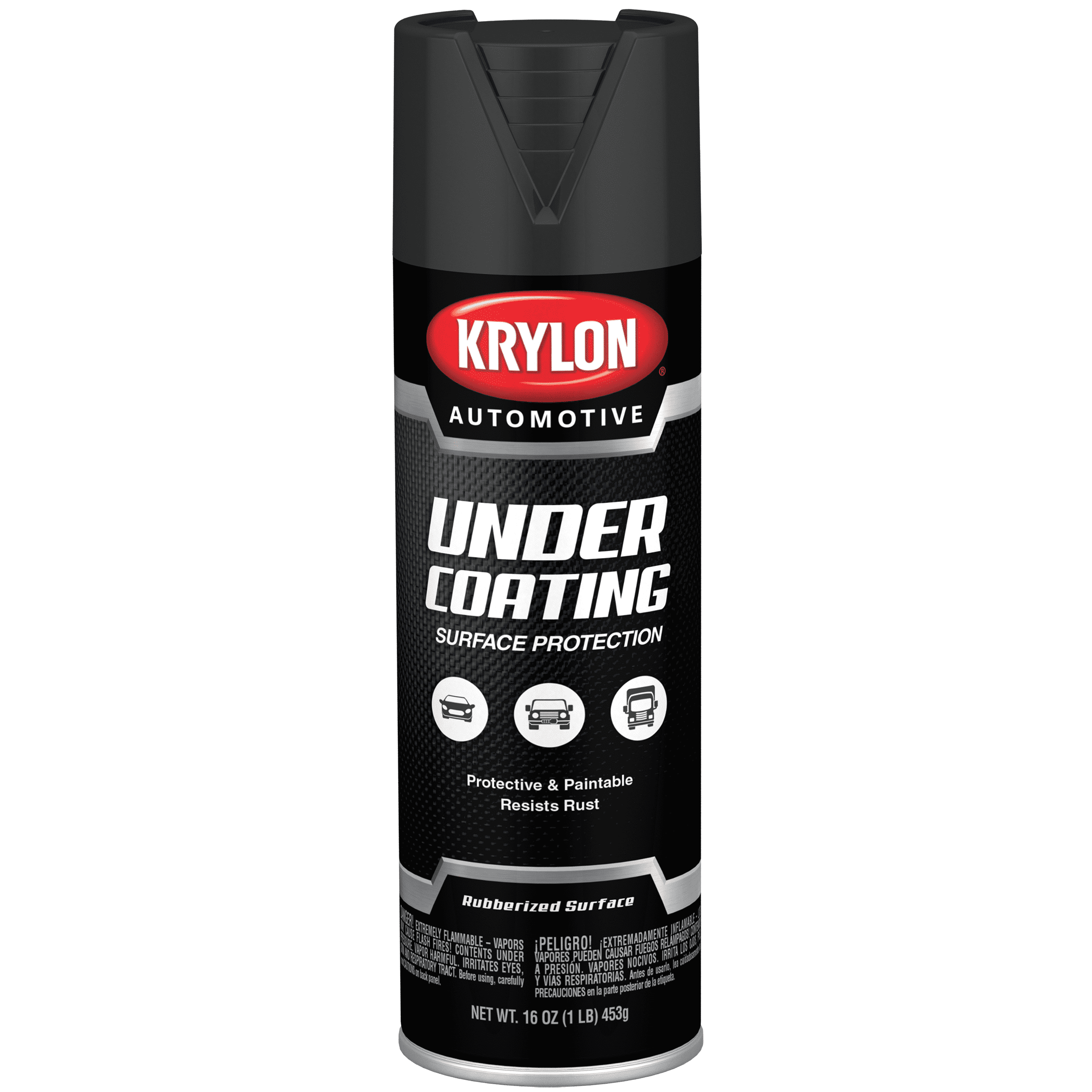 Krylon Rubberized Automotive Undercoating Black 453g Spray