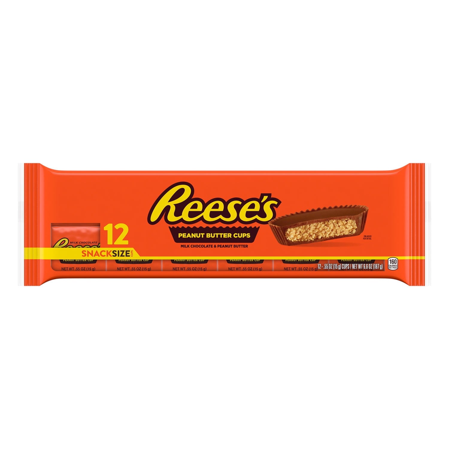 Reese's Peanut Butter Cups Snack Size 12 Pack