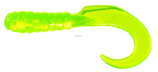 3" Curl Tail Grub Chart 10 per pack - Brantford Surplus