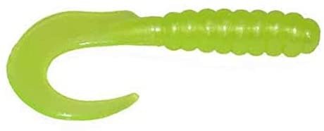 3" Curl Tail Grub Chart 10 per pack - Brantford Surplus