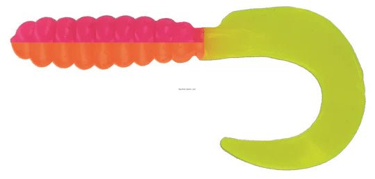 3" Curl Tail Grub Chart 10 per pack - Brantford Surplus