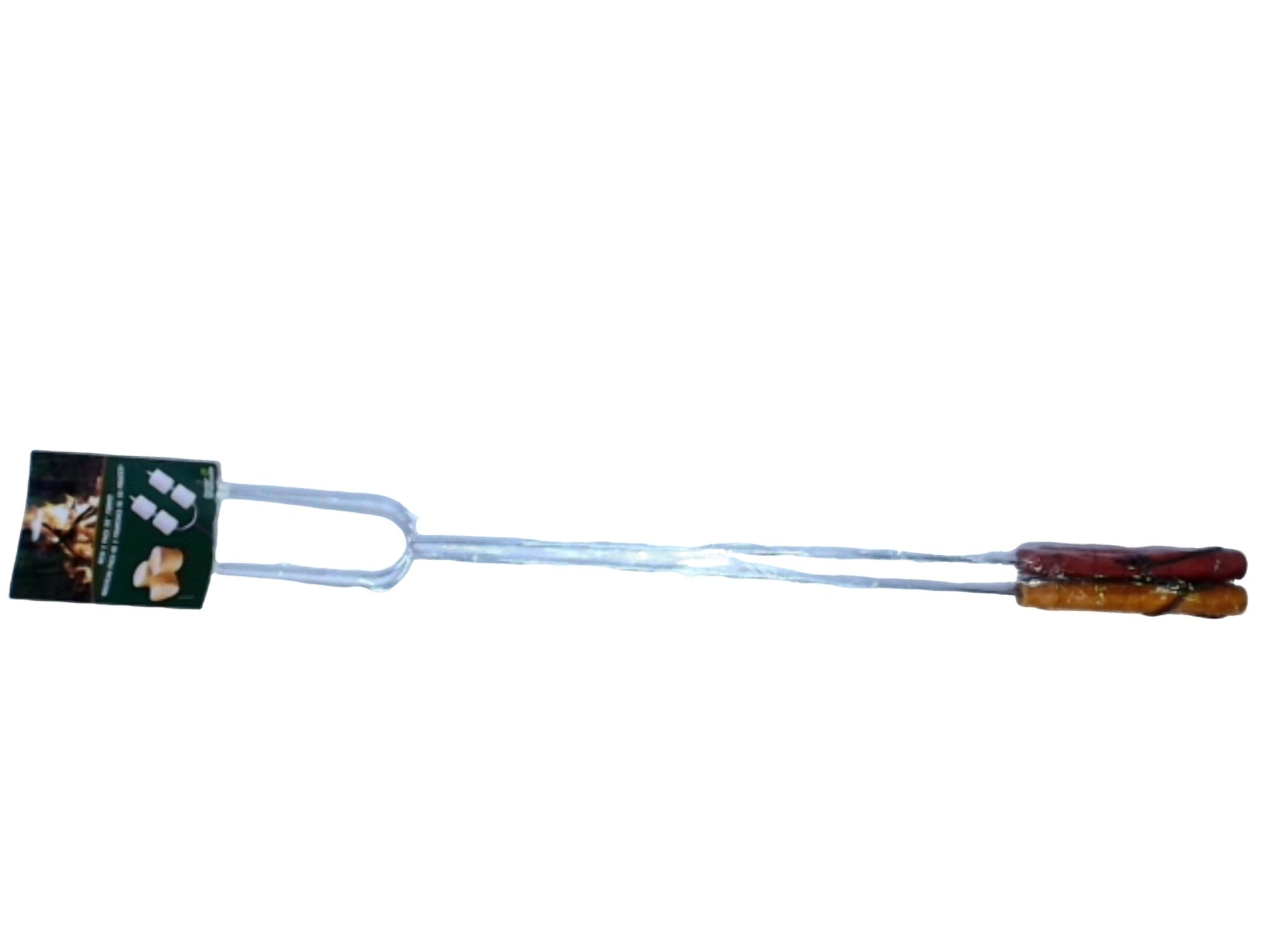 30" Wooden Handle Campfire Roasting Fork Set - Brantford Surplus