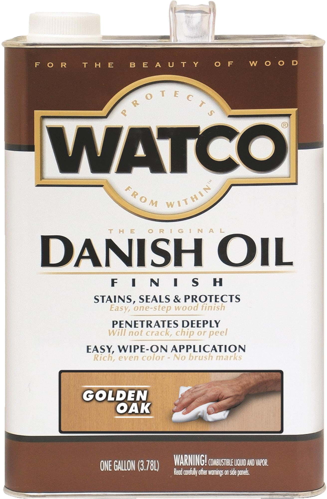 Watco Golden Oak Danish Oil 3.78L Wood Finish