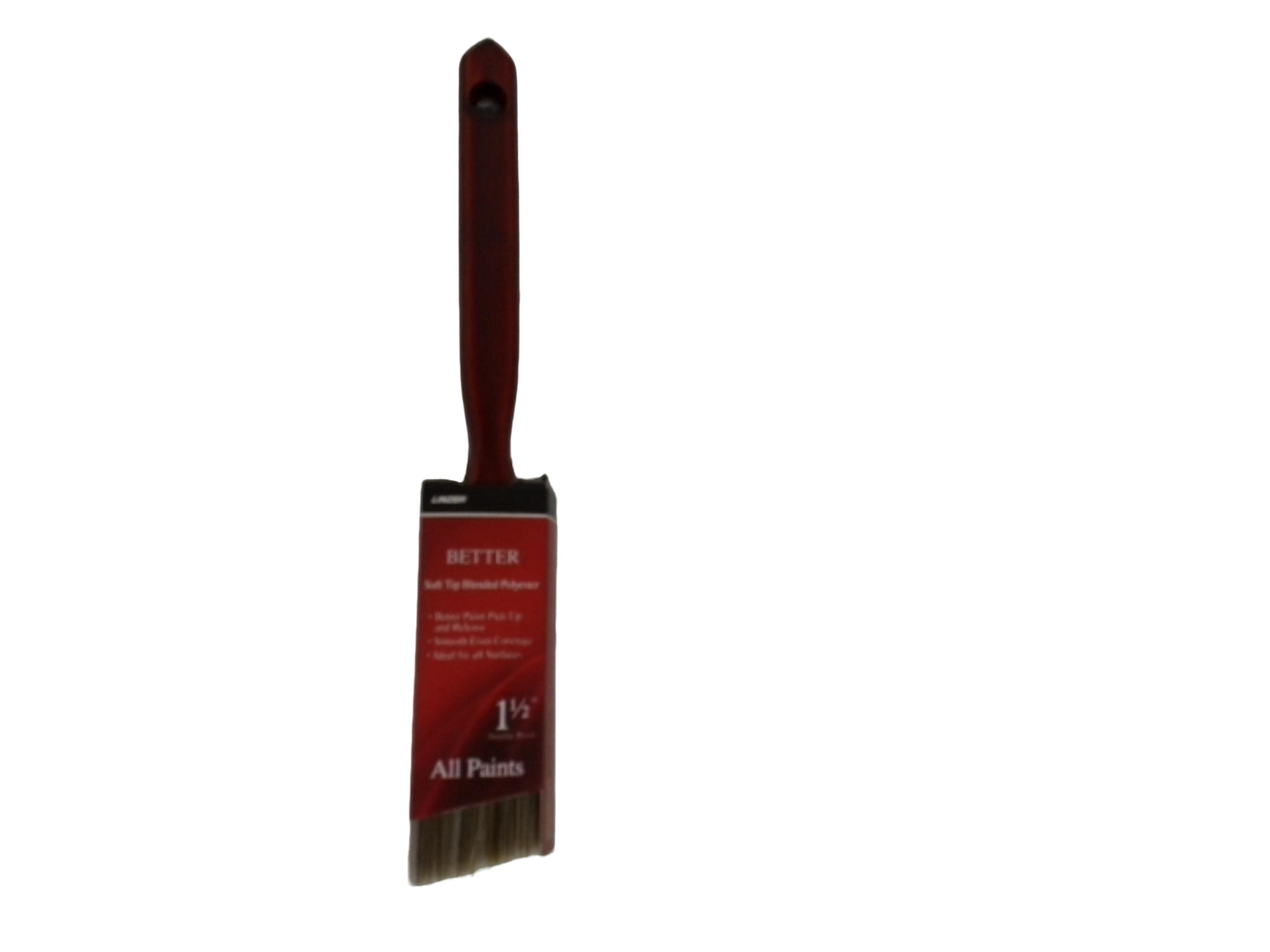 Paint Brush 1.5" Soft Tip Blended Polyester Linzer - Brantford Surplus