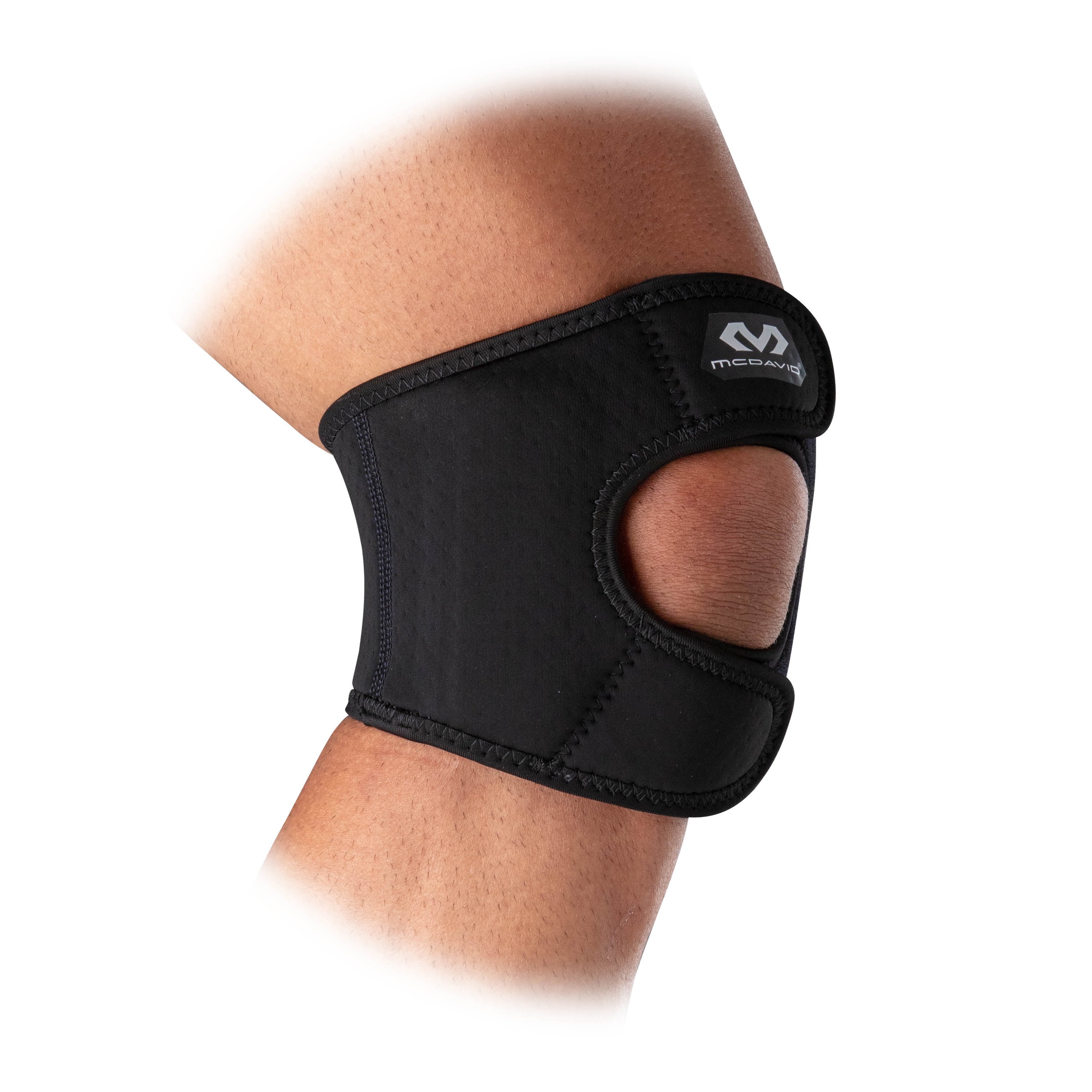 Knee Patella Support Wrap w/Dual Straps L/XL Level 2 Support — alternate view