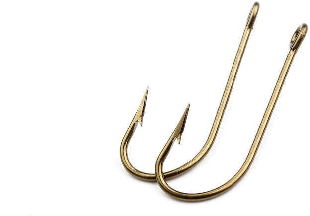 MS-Kirby Ringed Bronze Hook - Metal Hardware