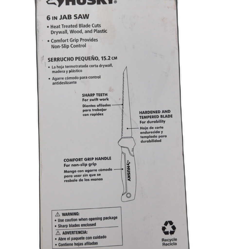 Husky jab saw - blade detail