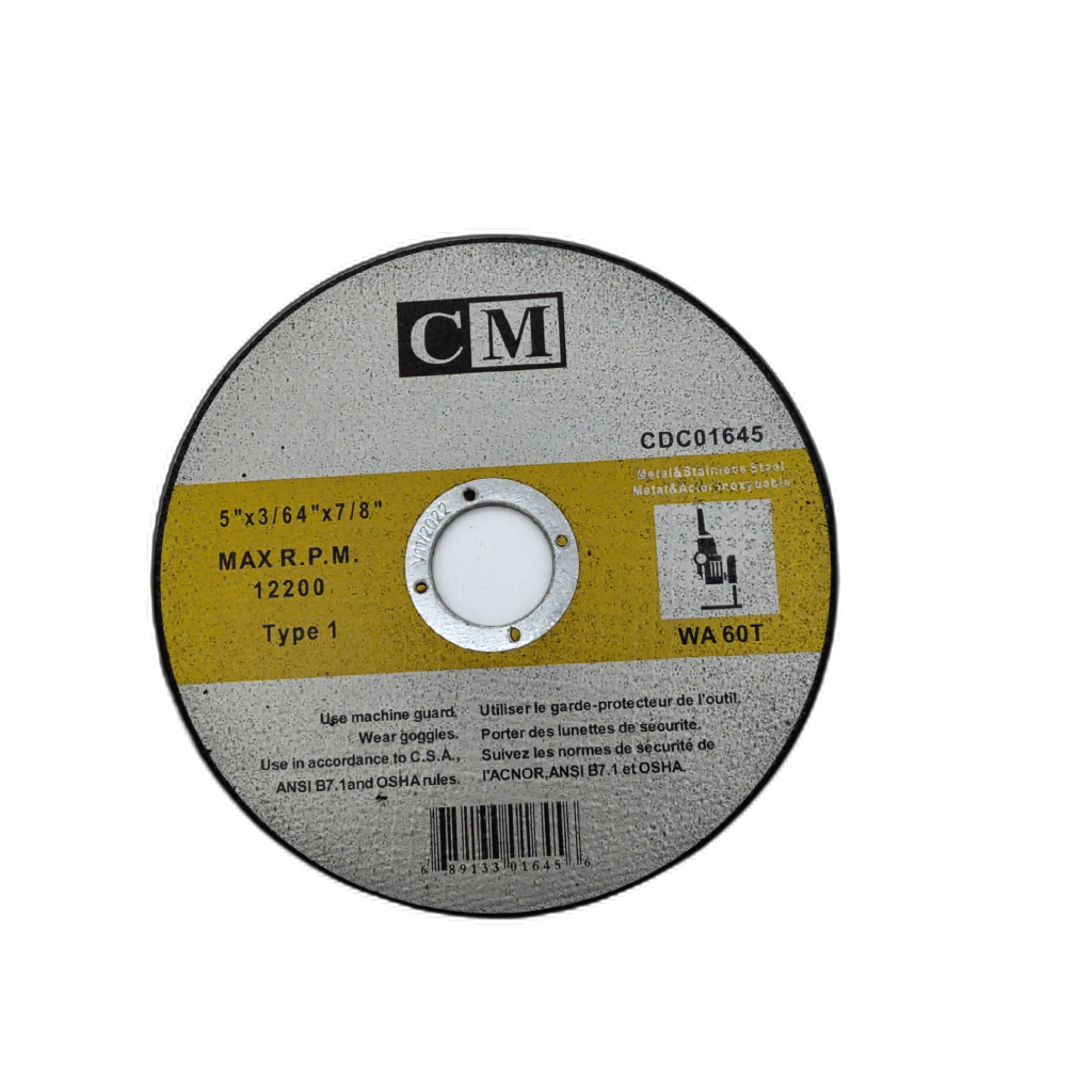 5-Inch Thin Metal Cutting Disc 3/64 inch