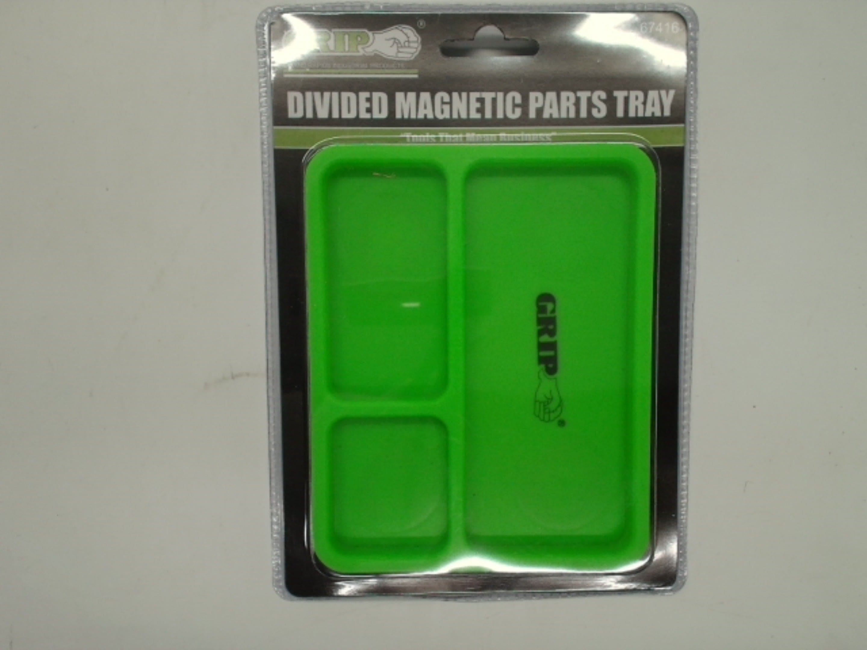 Magnetic Parts Tray Divided Grip - Brantford Surplus