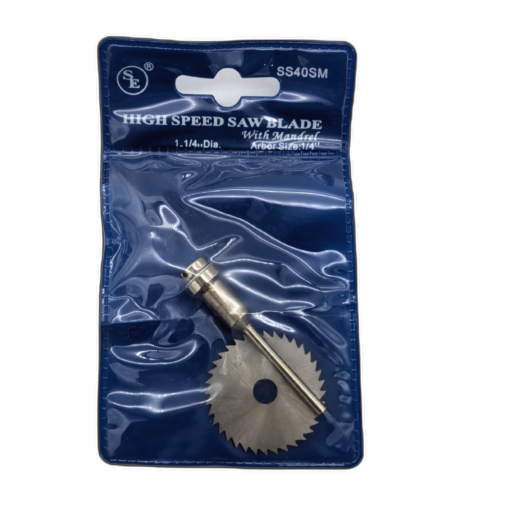 High Speed Saw Blade 1-1/4 Inch With Mandrel