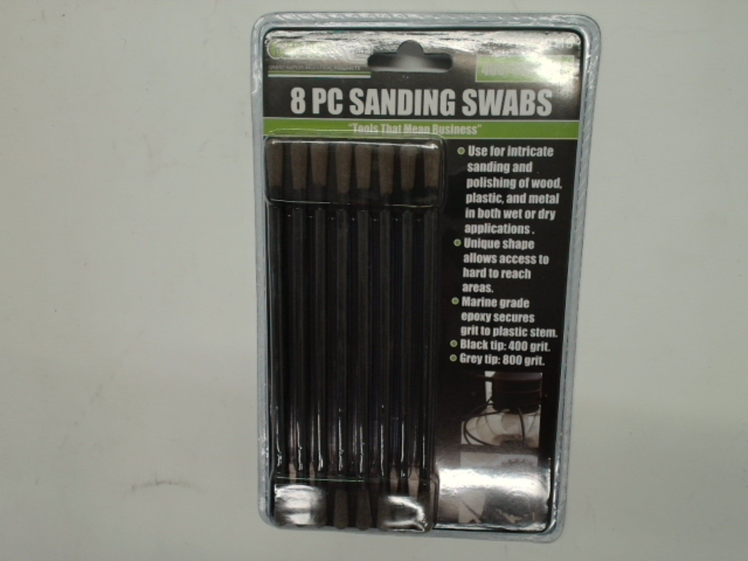 Sanding Swabs 400/800 Grit 8pk. Grip - Brantford Surplus