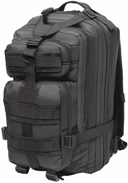Falcon 30L Tactical Backpack Black Mil-Spec Military Pack