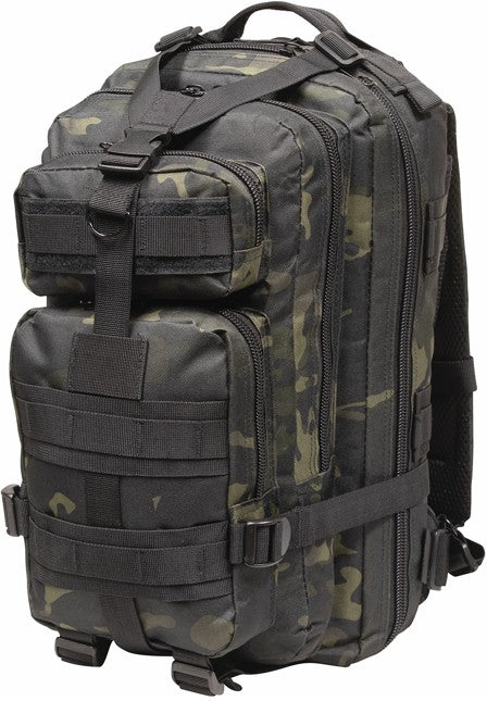 Falcon 30L Tactical Backpack Black Uniflage Military Pack