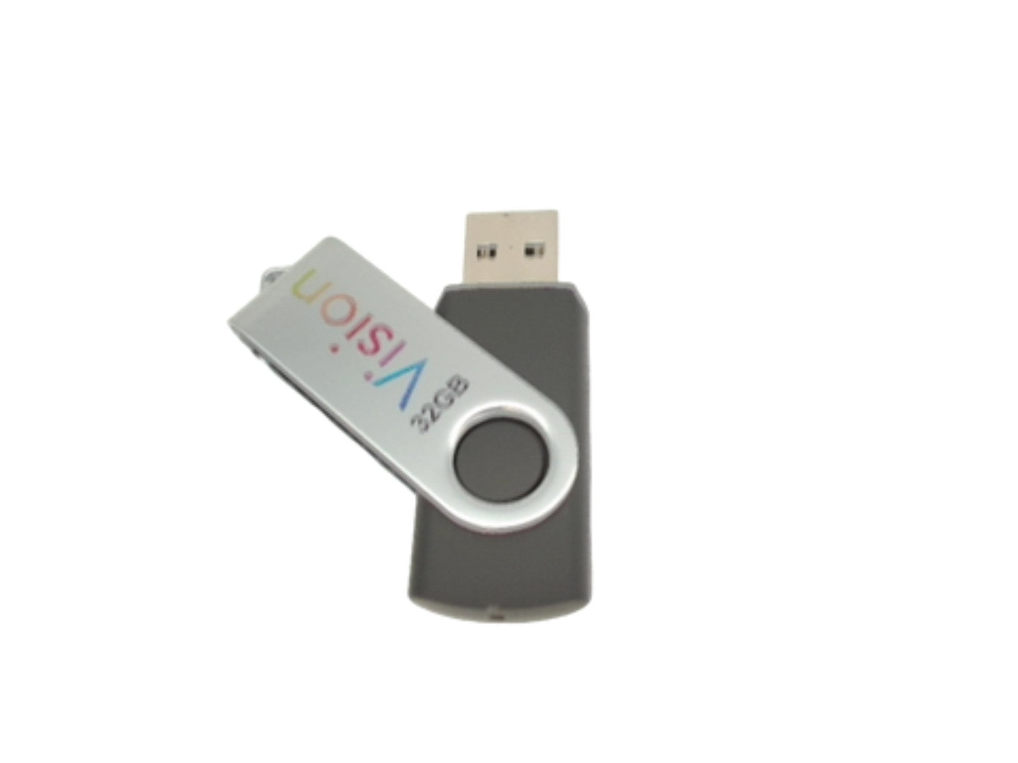 32GB Swivel USB Flash Drive Vision - High Speed Memory Stick - Brantford Surplus