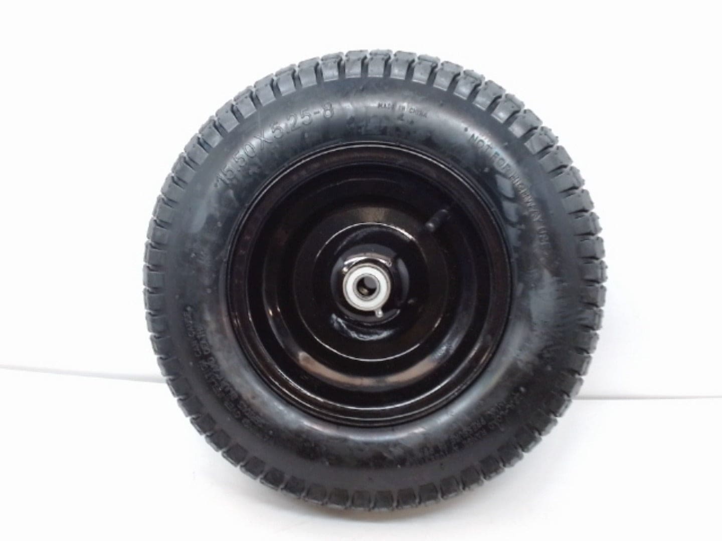 Wheelbarrow Tire w/Rim 15.50x5.25-8 5/8 inch - Brantford Surplus