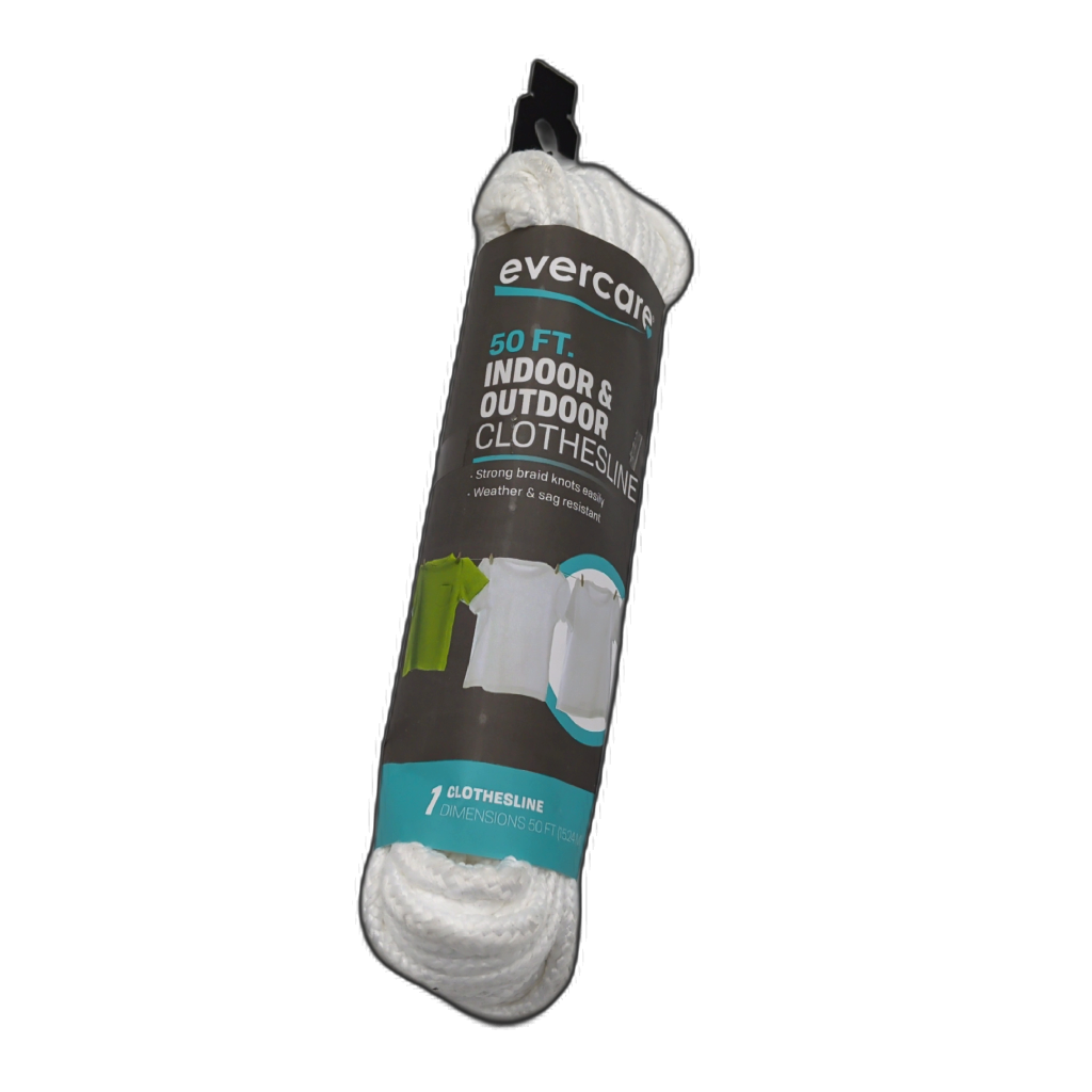 Evercare 50ft Indoor Outdoor Clothesline Rope