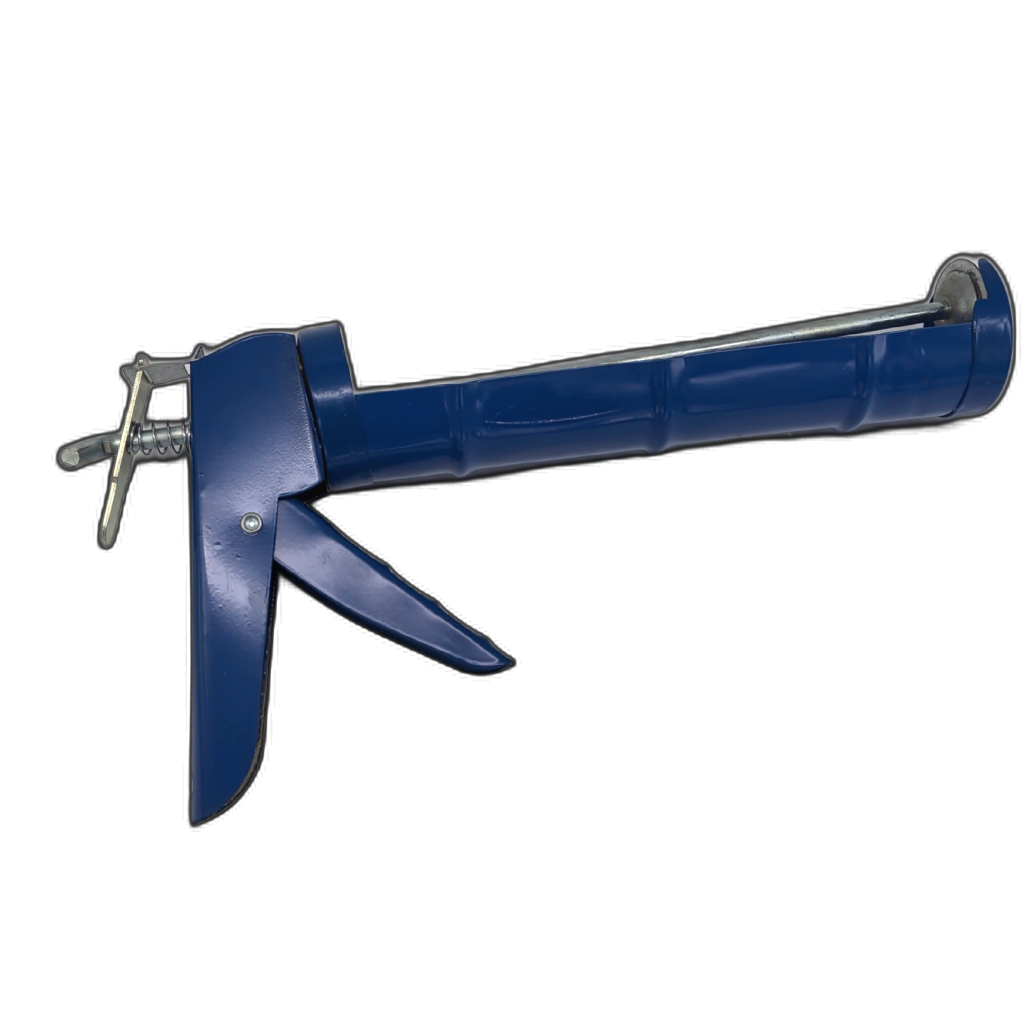 Linzer cradle frame caulking gun in blue