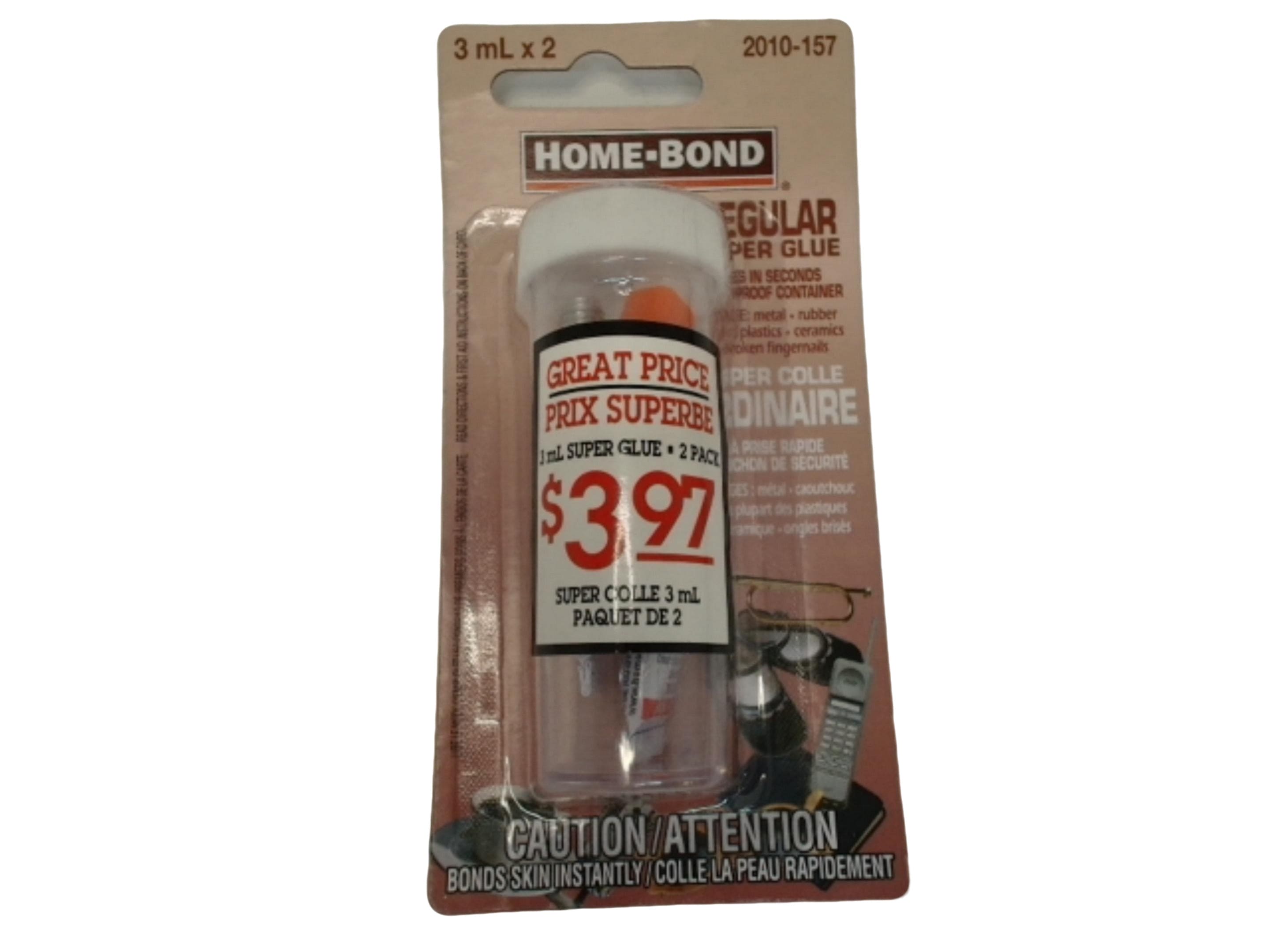 Super Glue 3ml X 2 Home Bond - Brantford Surplus