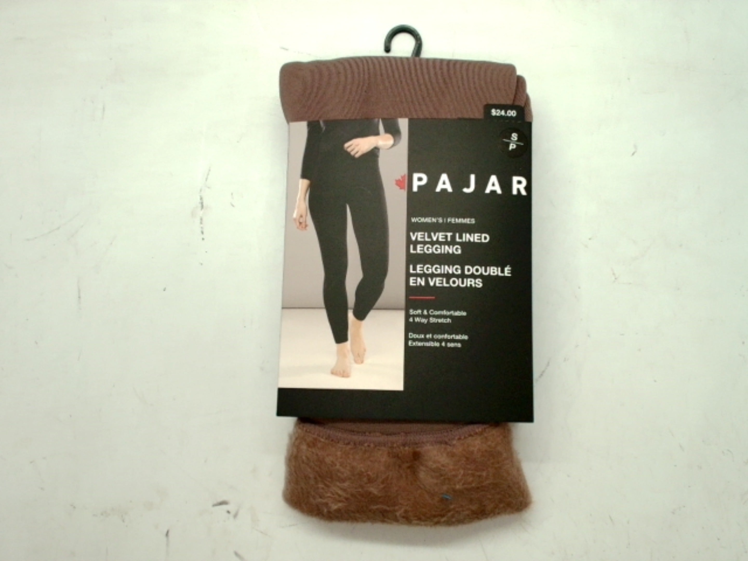 Velvet Lined Leggings Taupe Ass't Sizes Pajar