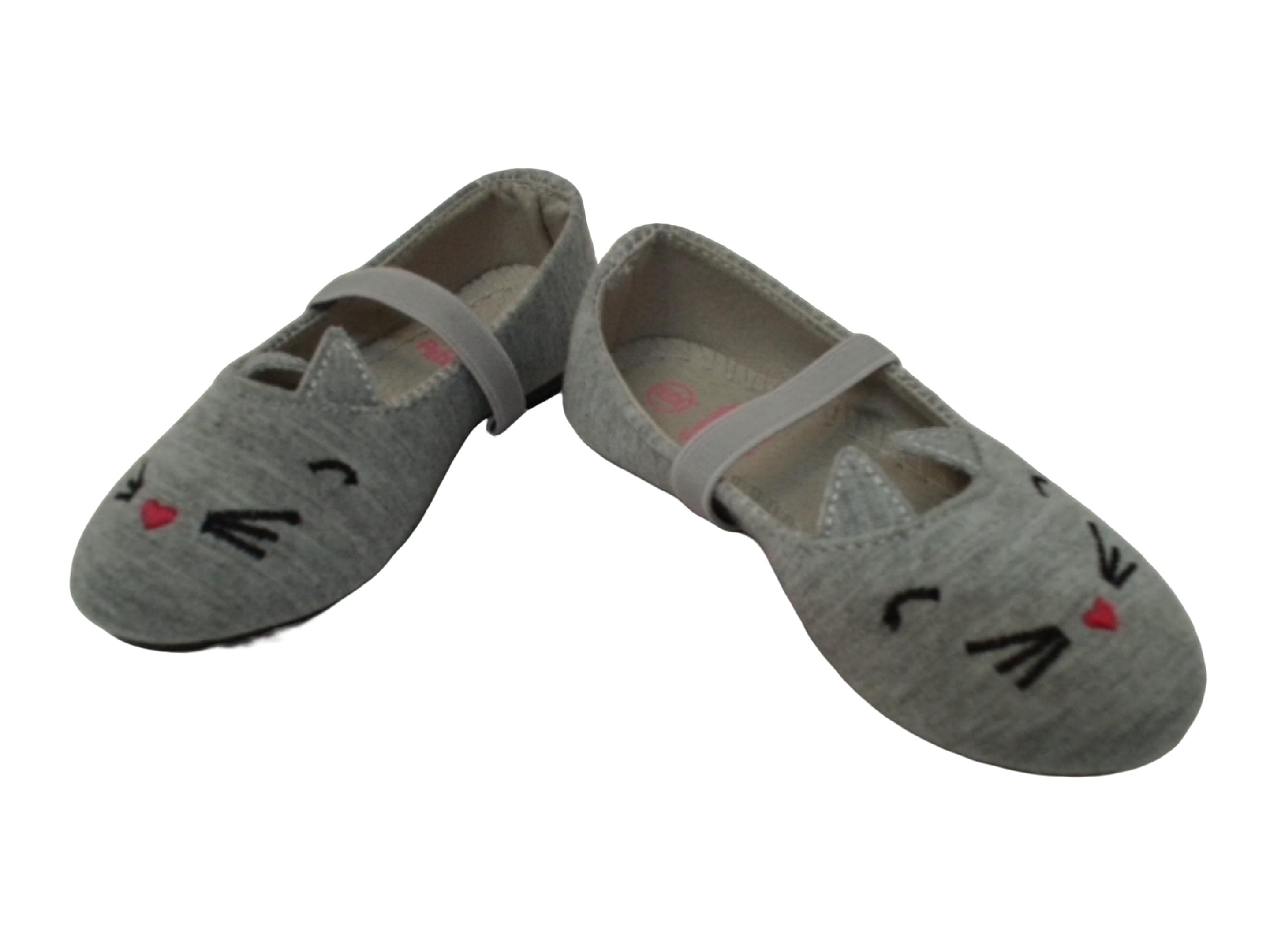 Ballerina Shoes Children's Grey Mouse Assorted Sizes - Brantford Surplus