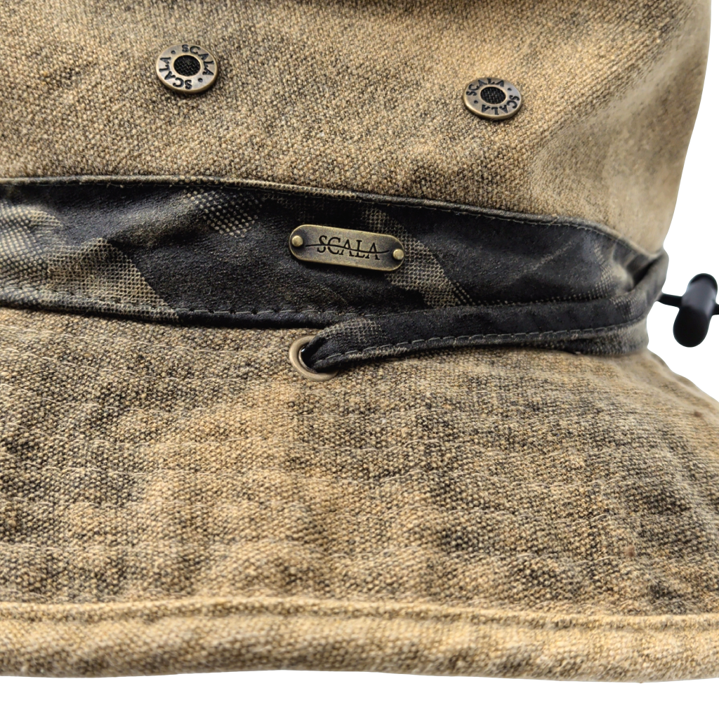 Scala Bend Boonie Hat Brown Assorted Sizes — alternate view