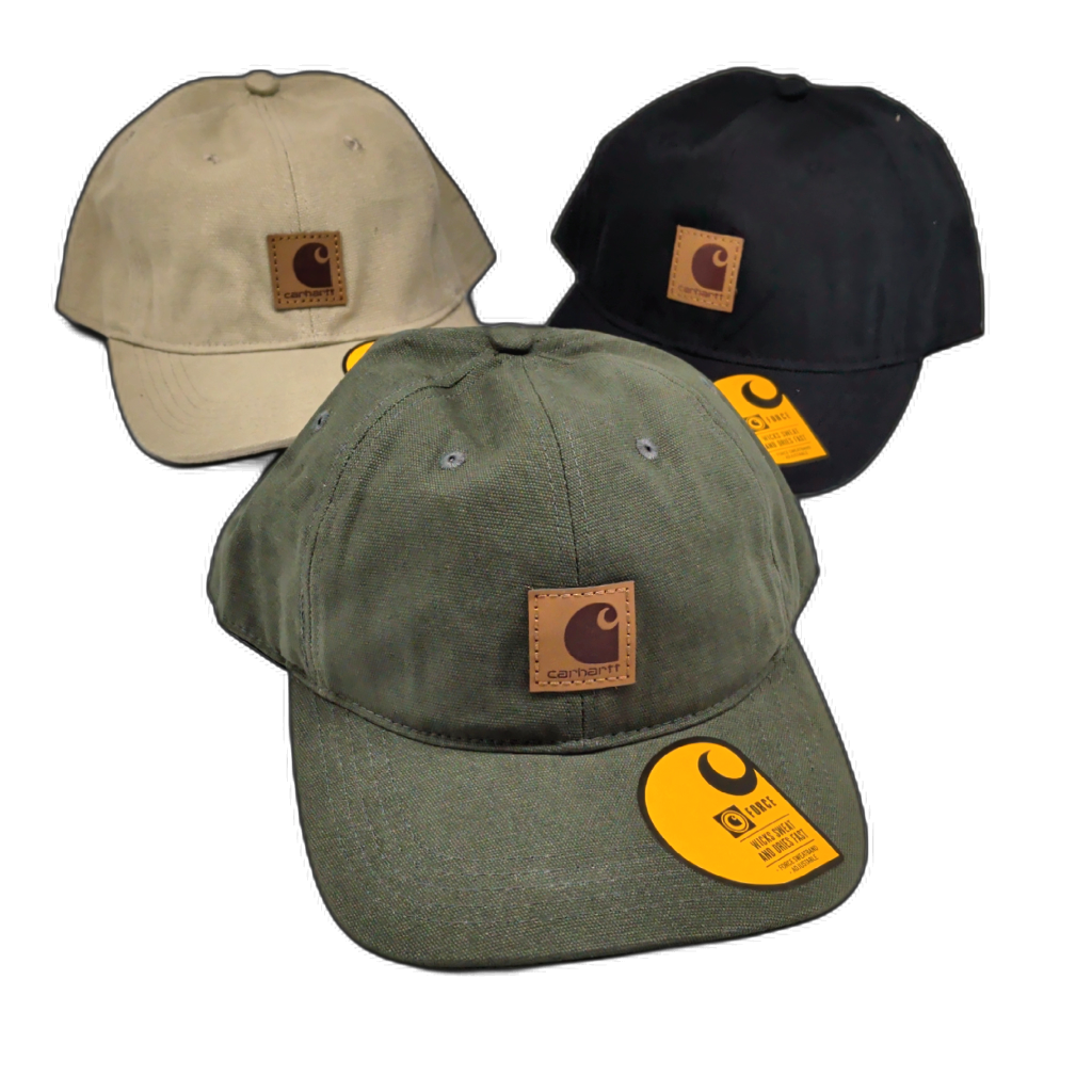 Carhartt Baseball Cap Assorted Colours — structured adjustable cap at Brantford Surplus
