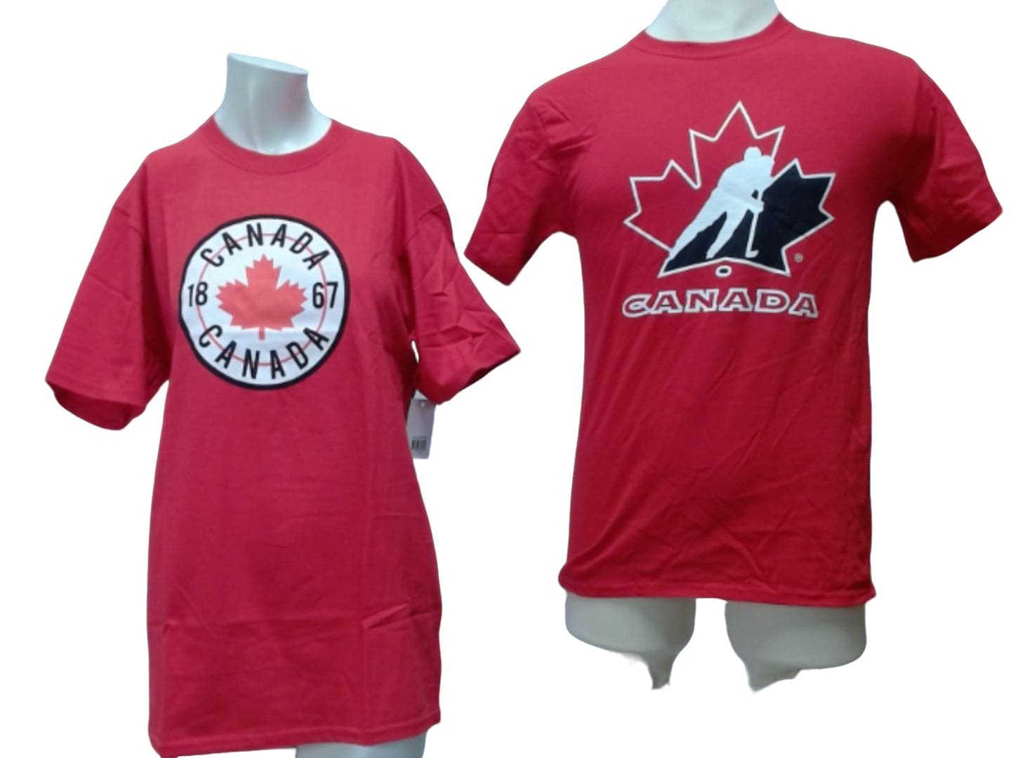 T-Shirt Red Medium Team Canada - Brantford Surplus