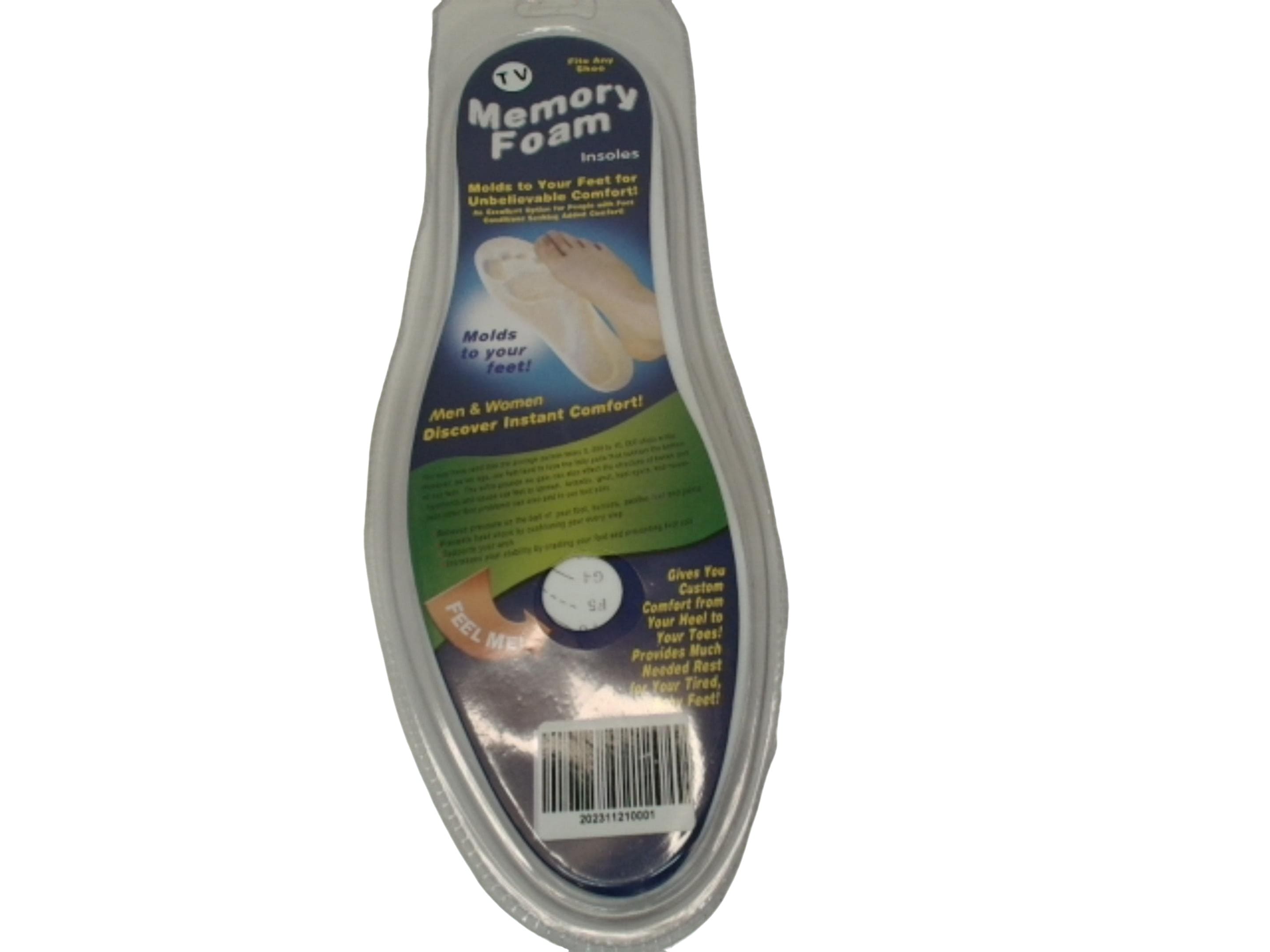 Memory Foam Insoles Men & Women Any Size - Brantford Surplus