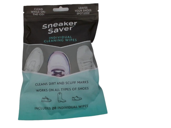 Shoe Cleaning Wipes 20pk. Sneaker Saver