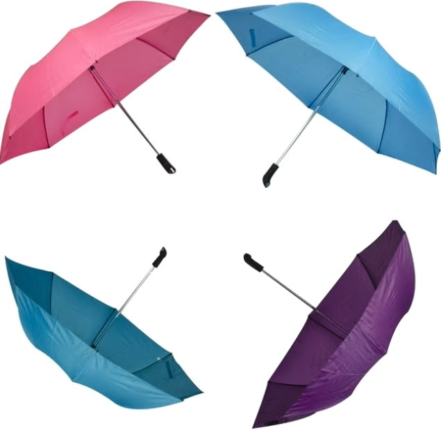 Compact Automatic Umbrella Assorted Colors Weather Station