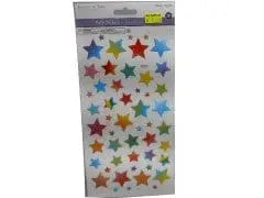 3d Puffy Sticker  Ombre Stars MULIMP