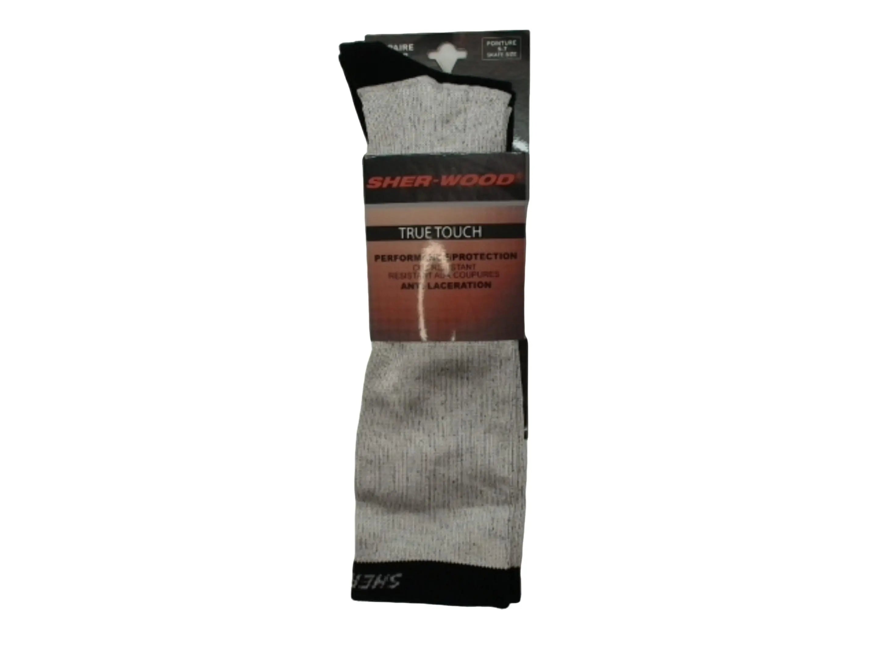 Cut Resistant Socks Silver Size 5-7 True Touch Sher-wood (or 3/$4.99) KWDC