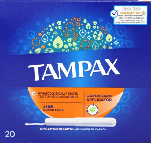Tampax Super Plus Tampons 20ct Cardboard Applicator