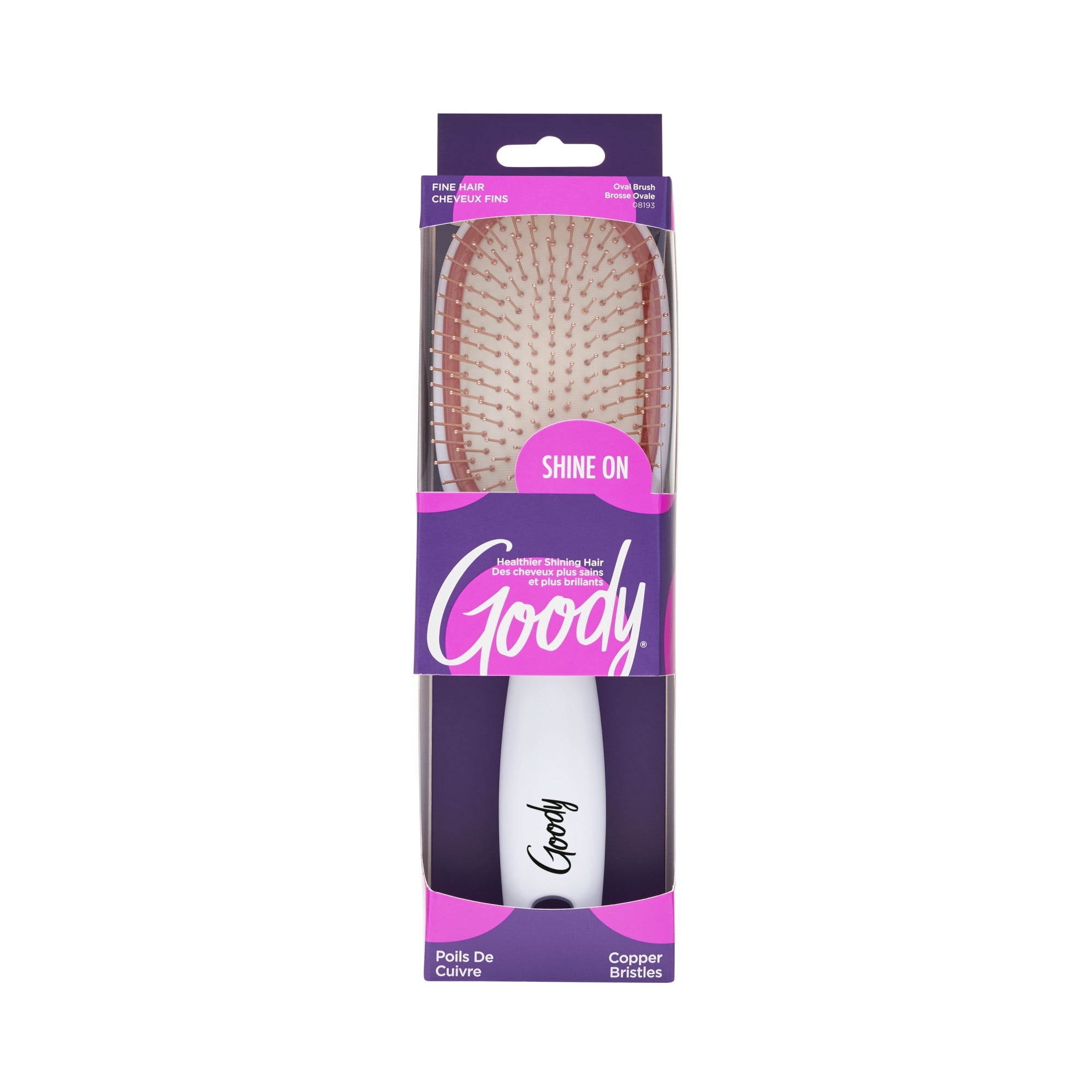 Goody Shine On Copper Oval Brush for Fine Hair — alternate view