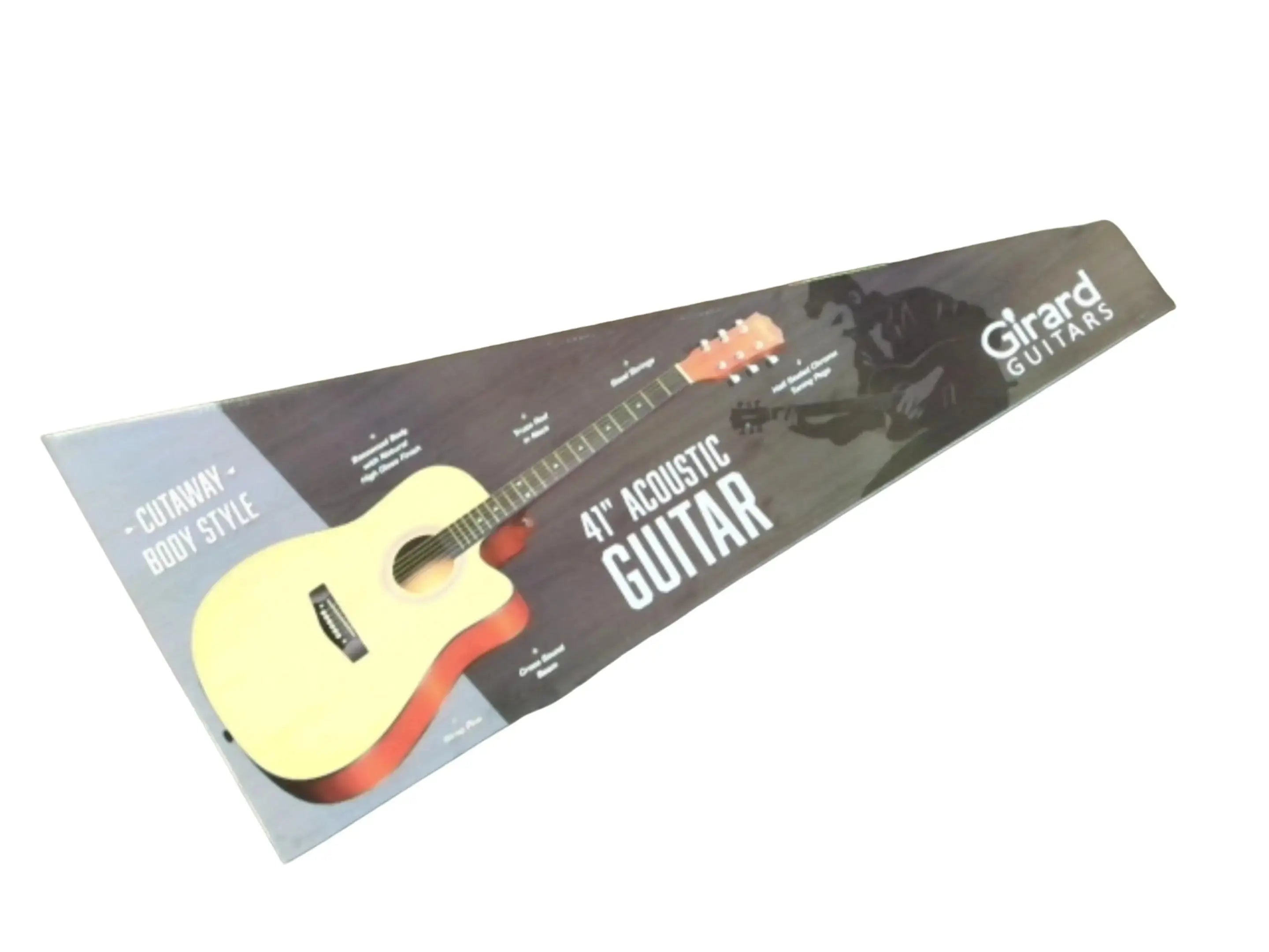 41" Acoustic Guitar Natural Girard Guitars (ENDCAP) KWDC