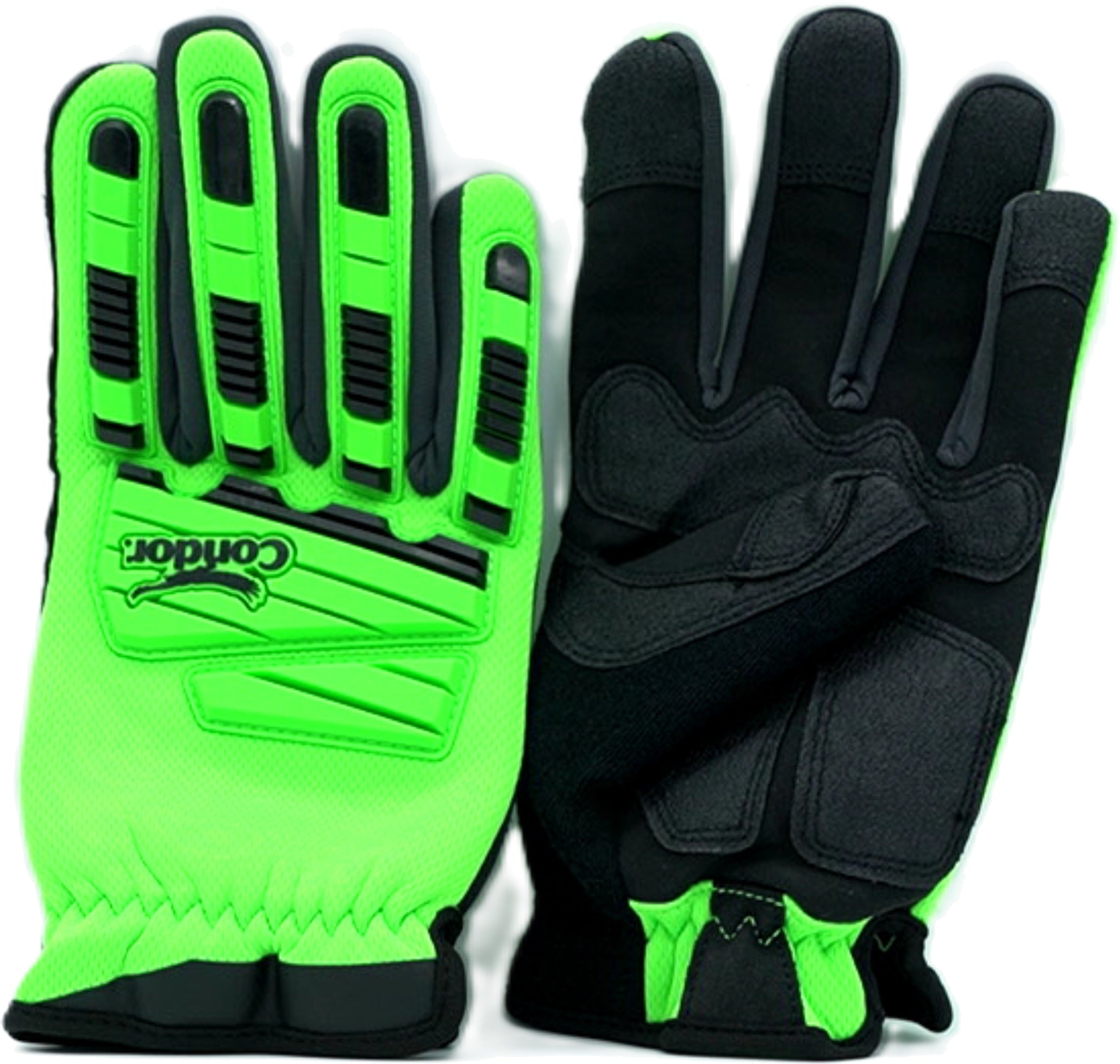 Condor High Viz Impact Gloves XL Green