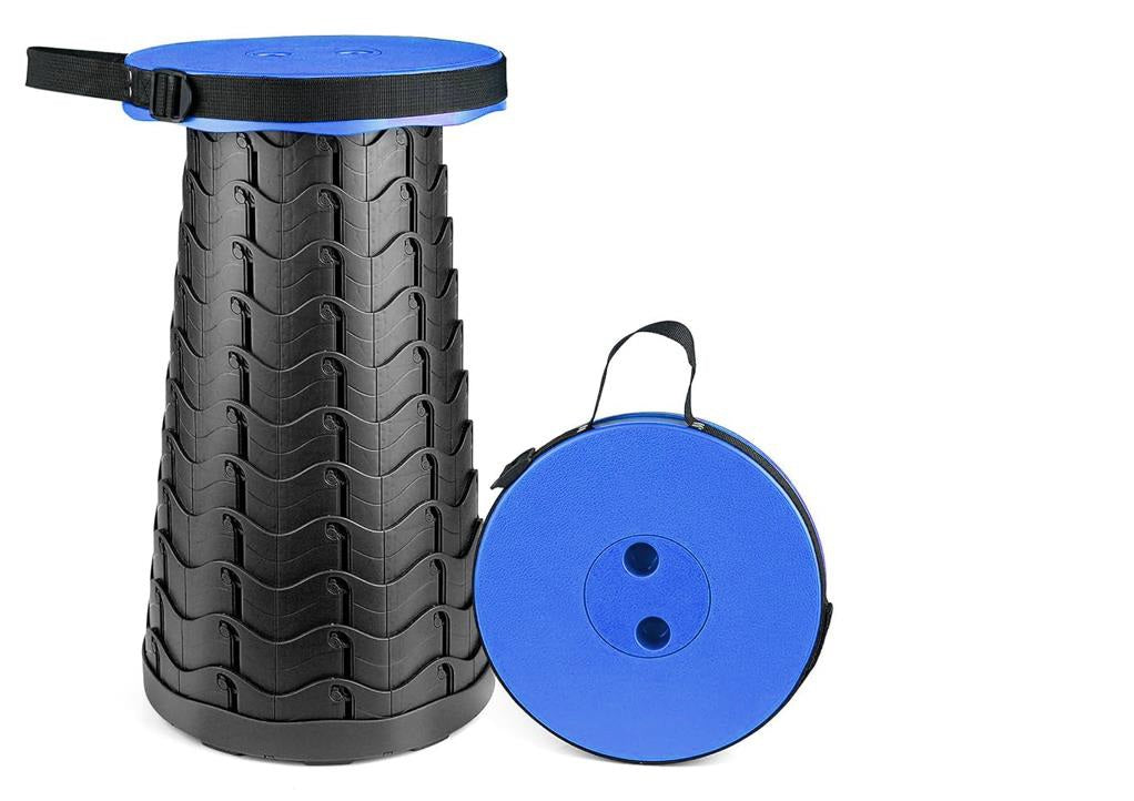 Telescopic Portable Stool - Adjustable Height 400lb Capacity