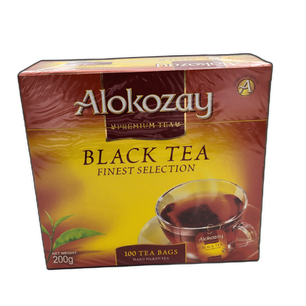 Alokozay Black Tea, box of 100 tea bags