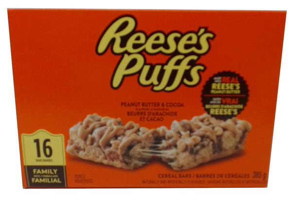 Cereal Bars 16pk Reese's Puffs
