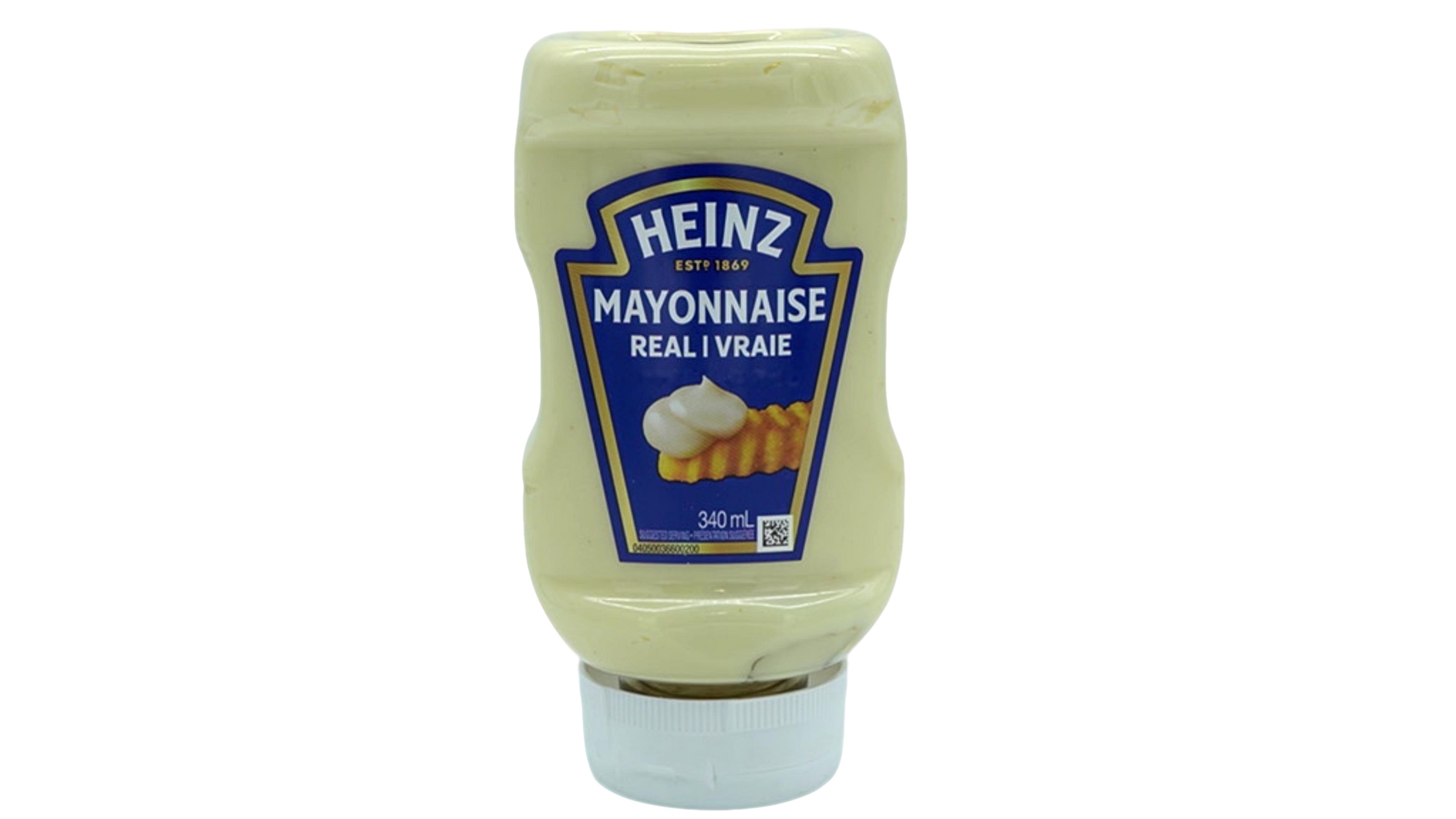 Heinz Real Mayonnaise 340mL - Authentic Creamy Mayo