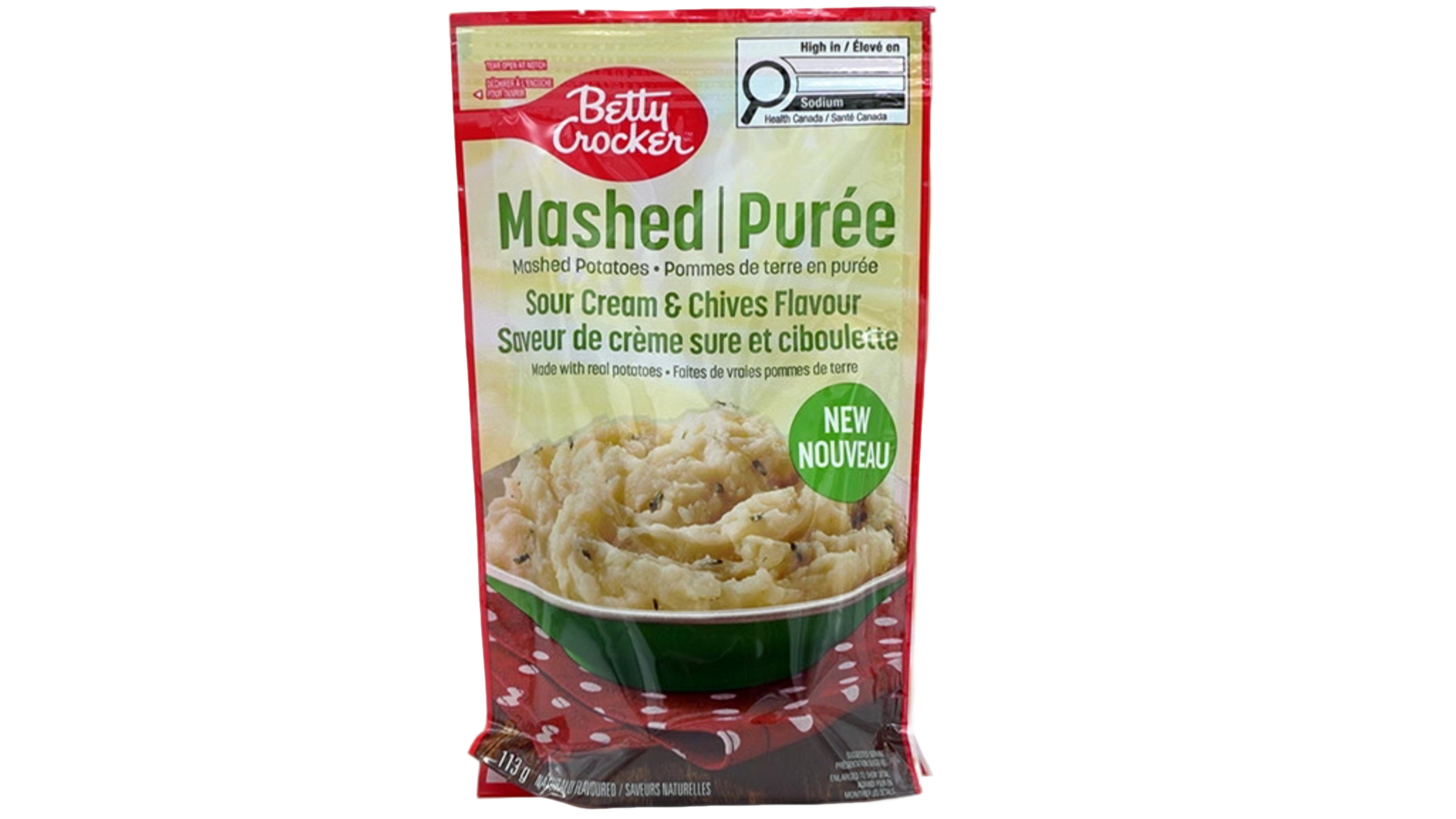 Betty Crocker Sour Cream & Chives Mashed Potatoes 113g