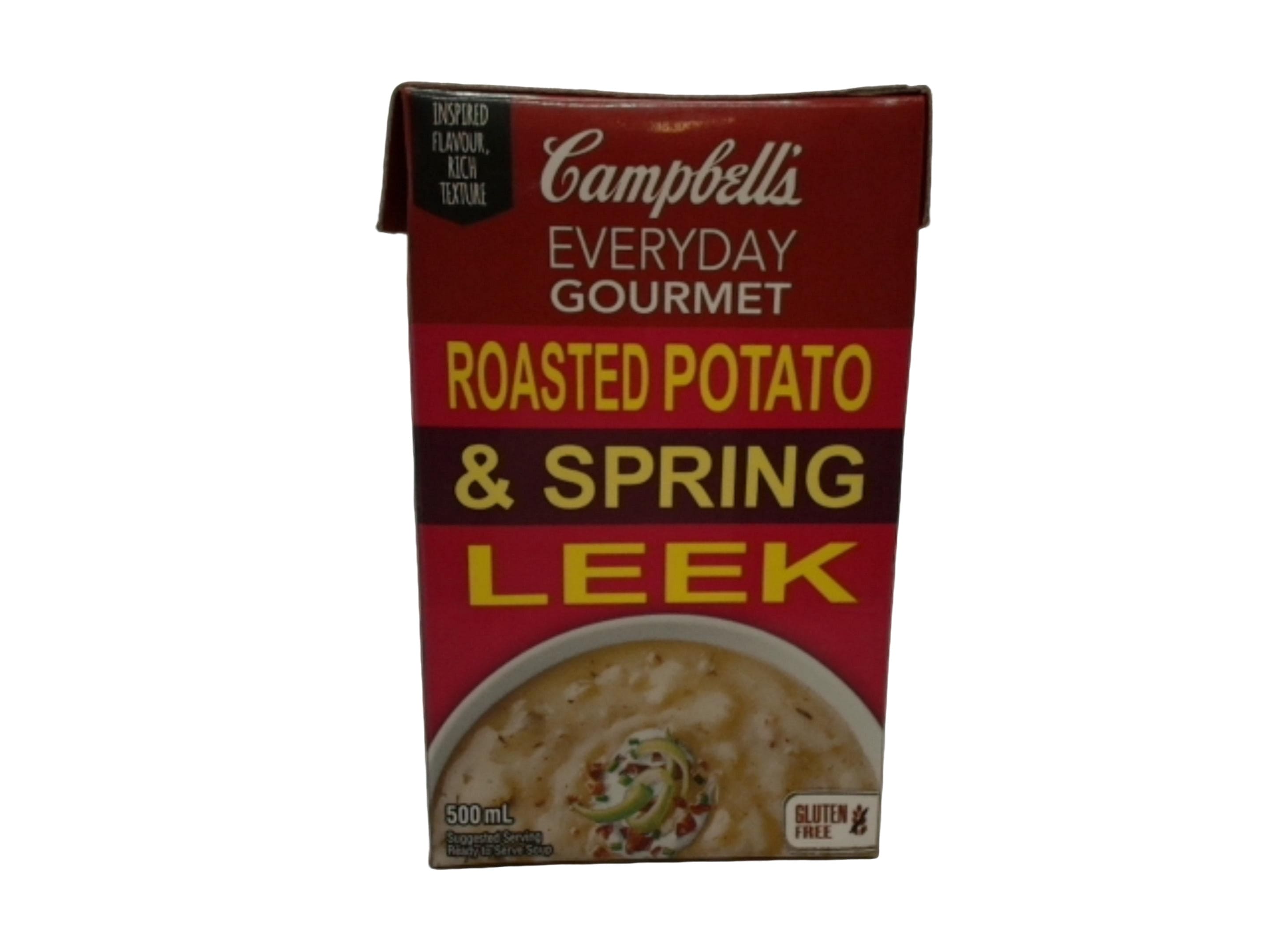 Soup Roasted Potato & Spring Leek 500mL Campbell's Everyday Gourmet - Brantford Surplus